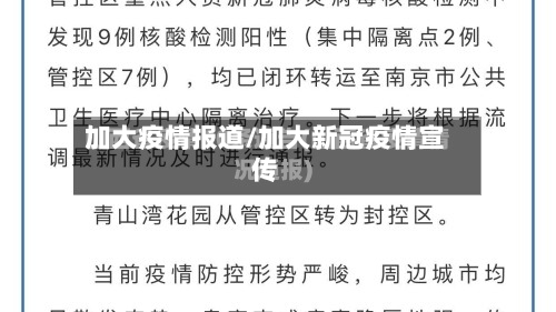 加大疫情报道/加大新冠疫情宣传-第2张图片